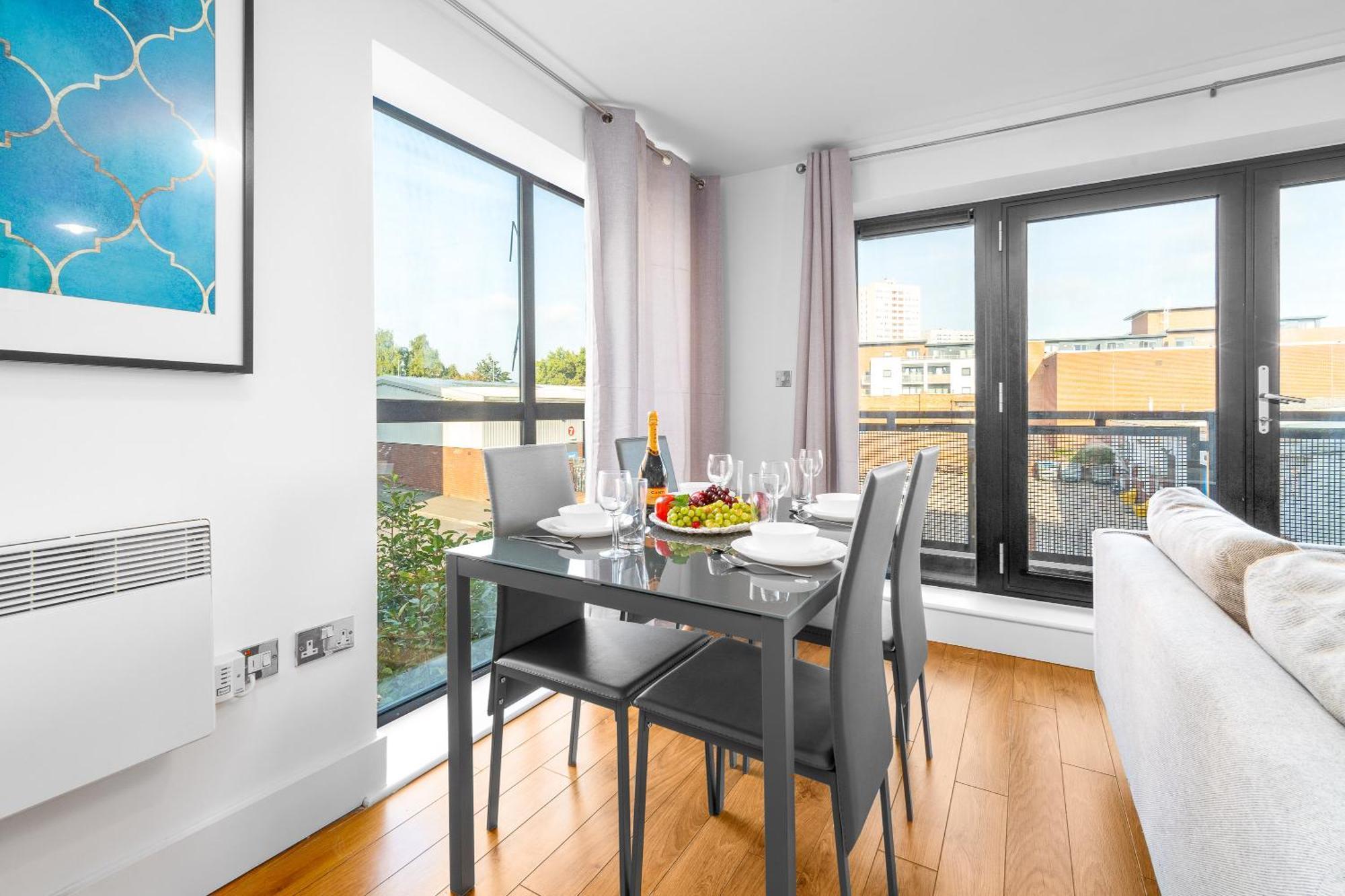 Stylish Birmingham City Centre - 2 Bed - Secure Parking - 5Ac Esterno foto