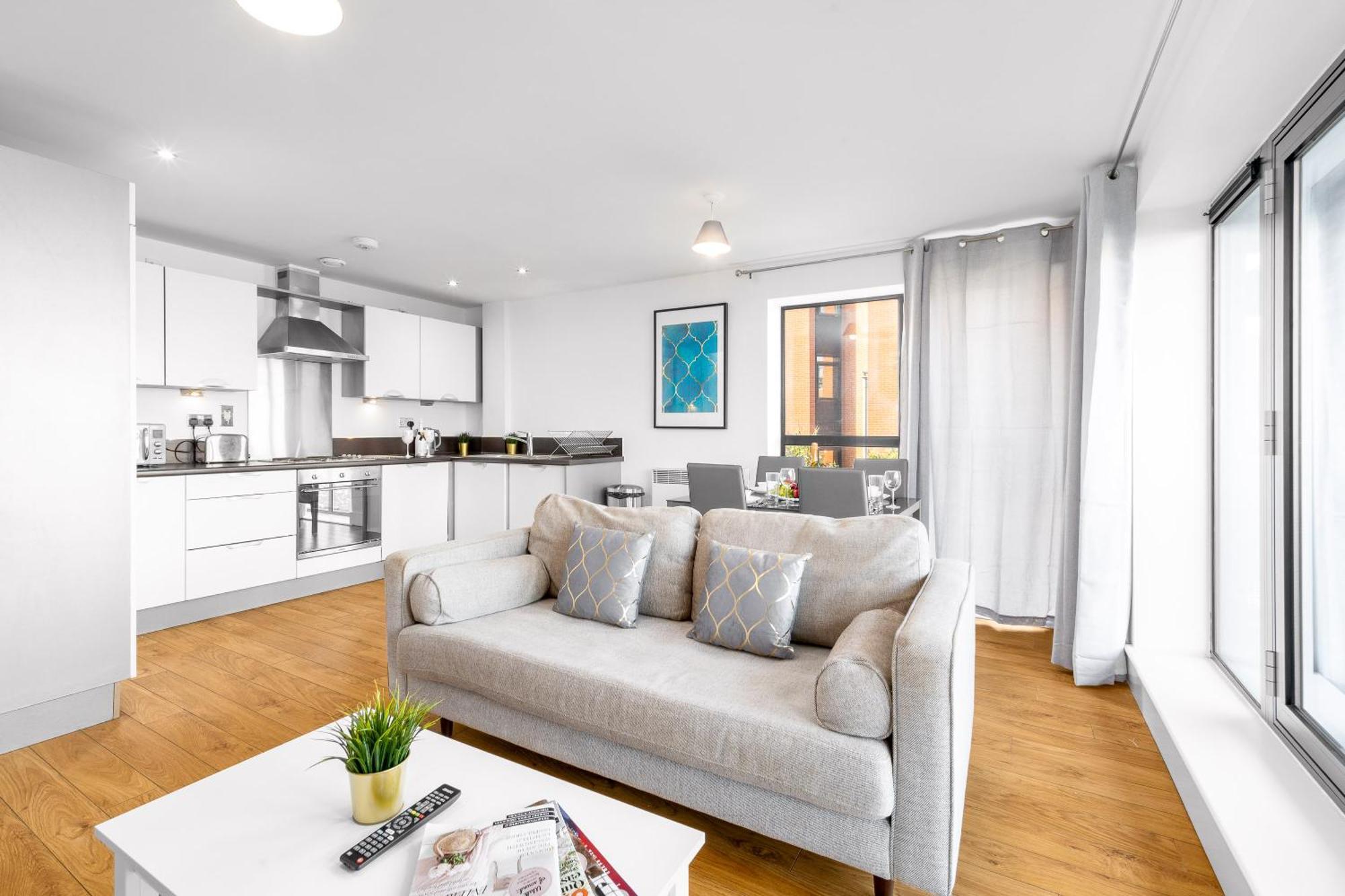 Stylish Birmingham City Centre - 2 Bed - Secure Parking - 5Ac Esterno foto